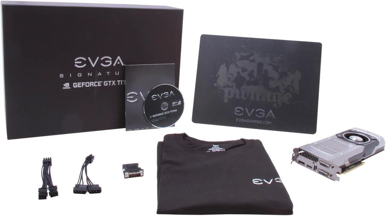 Alt view image 6 of 6 - EVGA 06G-P4-2793-KR GeForce GTX TITAN SuperClocked Signature 6GB 384-bit GDDR5 PCI Express 3.0 x16 HDCP, SLI Ready Video Card