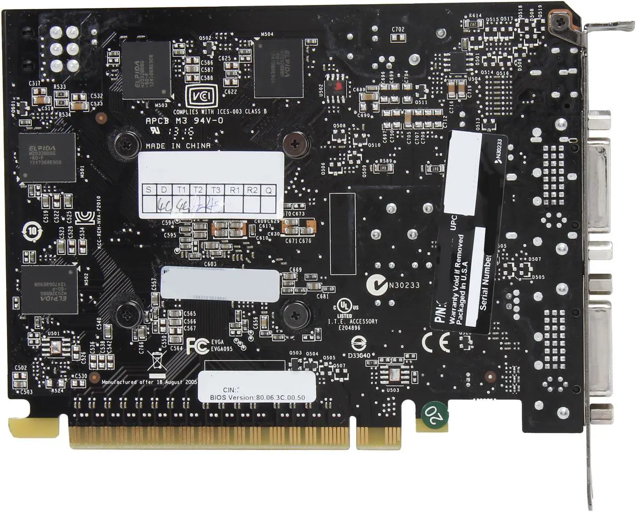 Alt view image 4 of 6 - EVGA 02G-P4-3651-RX GeForce GTX 650 Ti 2GB 128-Bit GDDR5 PCI Express 3.0 x16 HDCP Ready Video Card Manufactured Recertified
