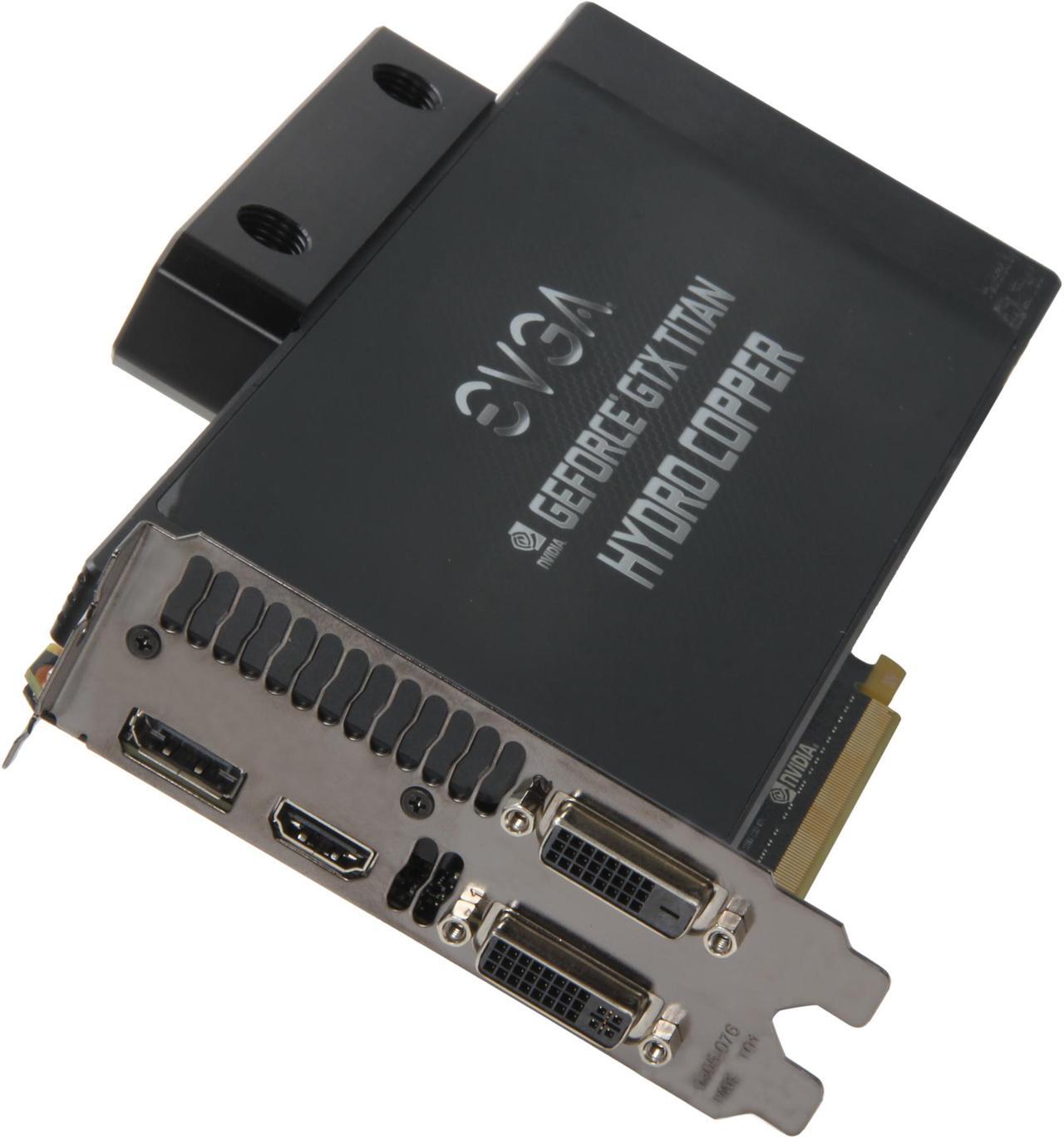 Main image of EVGA GeForce GTX TITAN 6GB GDDR5 PCI Express 3.0 x16 SLI Support Graphics Card 06G-P4-2795-KR