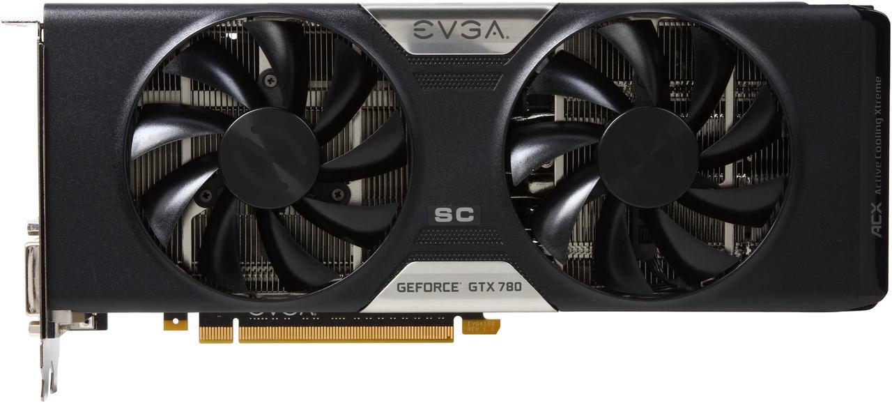 Alt view image 3 of 7 - EVGA ACX Cooler 03G-P4-2784-KR G-SYNC Support GeForce GTX 780 Superclocked 3GB 384-Bit GDDR5 PCI Express 3.0 SLI Support Video Card