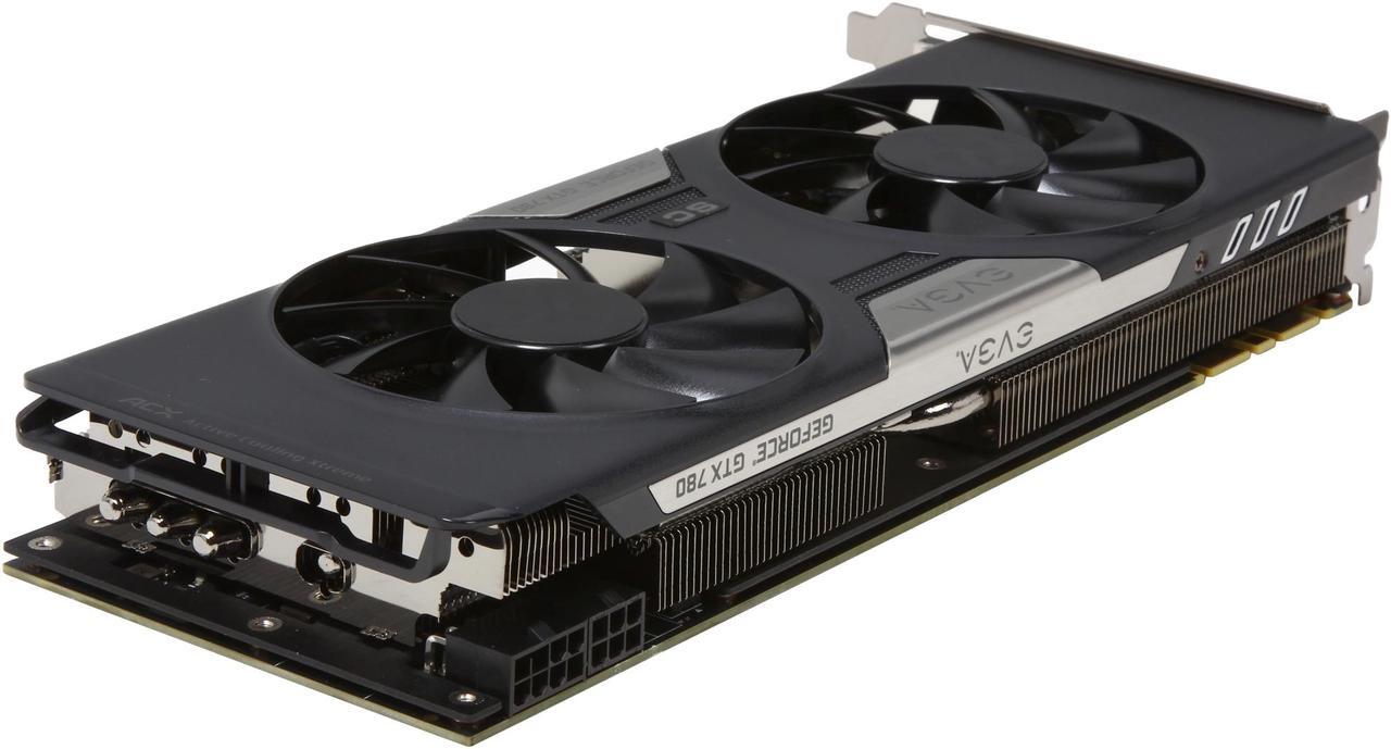 Alt view image 5 of 7 - EVGA ACX Cooler 03G-P4-2784-KR G-SYNC Support GeForce GTX 780 Superclocked 3GB 384-Bit GDDR5 PCI Express 3.0 SLI Support Video Card