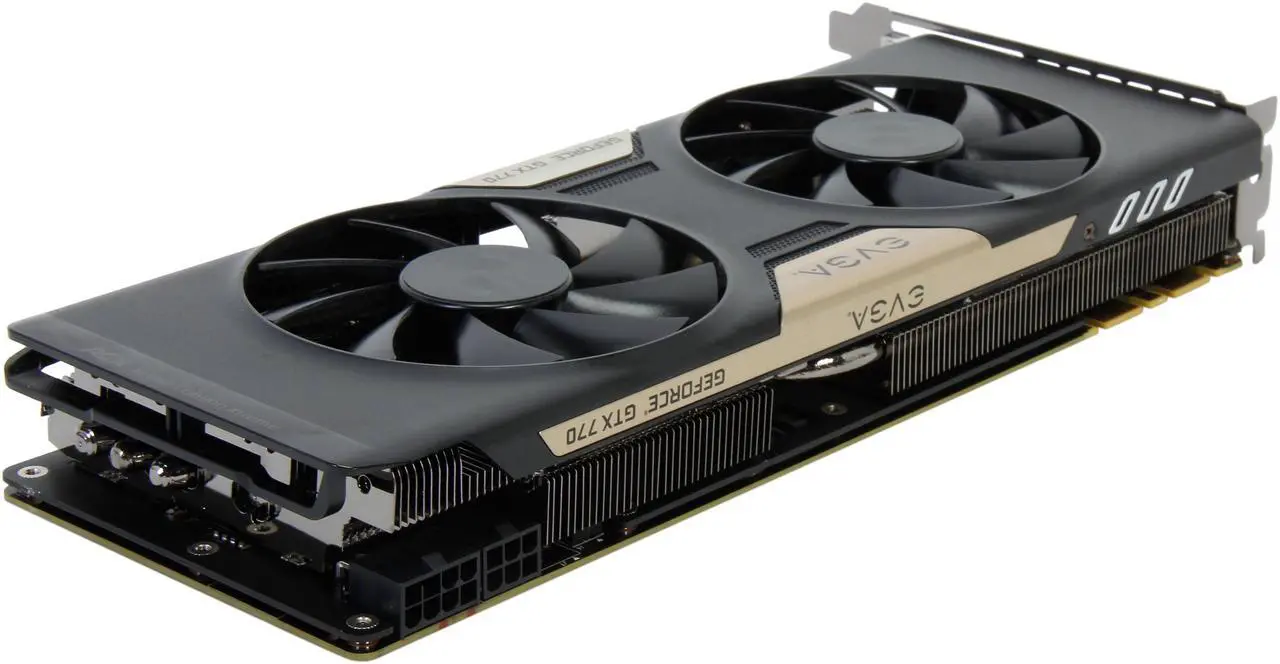 Alt view image 5 of 6 - EVGA w/ ACX Cooling 02G-P4-2773-KR GeForce GTX 770 2GB 256-bit GDDR5 PCI Express 3.0 SLI Support Video Card