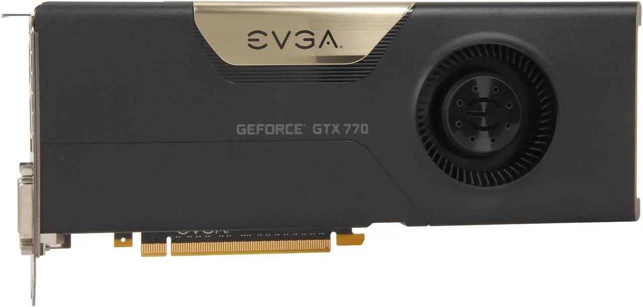 Alt view image 3 of 6 - EVGA 02G-P4-2770-KR G-SYNC Support GeForce GTX 770 2GB 256-Bit GDDR5 PCI Express 3.0 SLI Support Video Card