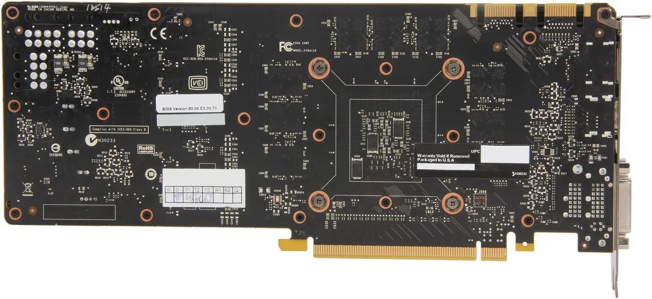 Alt view image 4 of 6 - EVGA 02G-P4-2770-KR G-SYNC Support GeForce GTX 770 2GB 256-Bit GDDR5 PCI Express 3.0 SLI Support Video Card