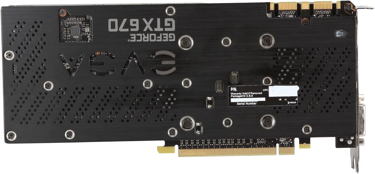 Alt view image 4 of 7 - EVGA GeForce GTX 670 4GB GDDR5 PCI Express 3.0 SLI Support Graphics Card 04G-P4-3671-KR