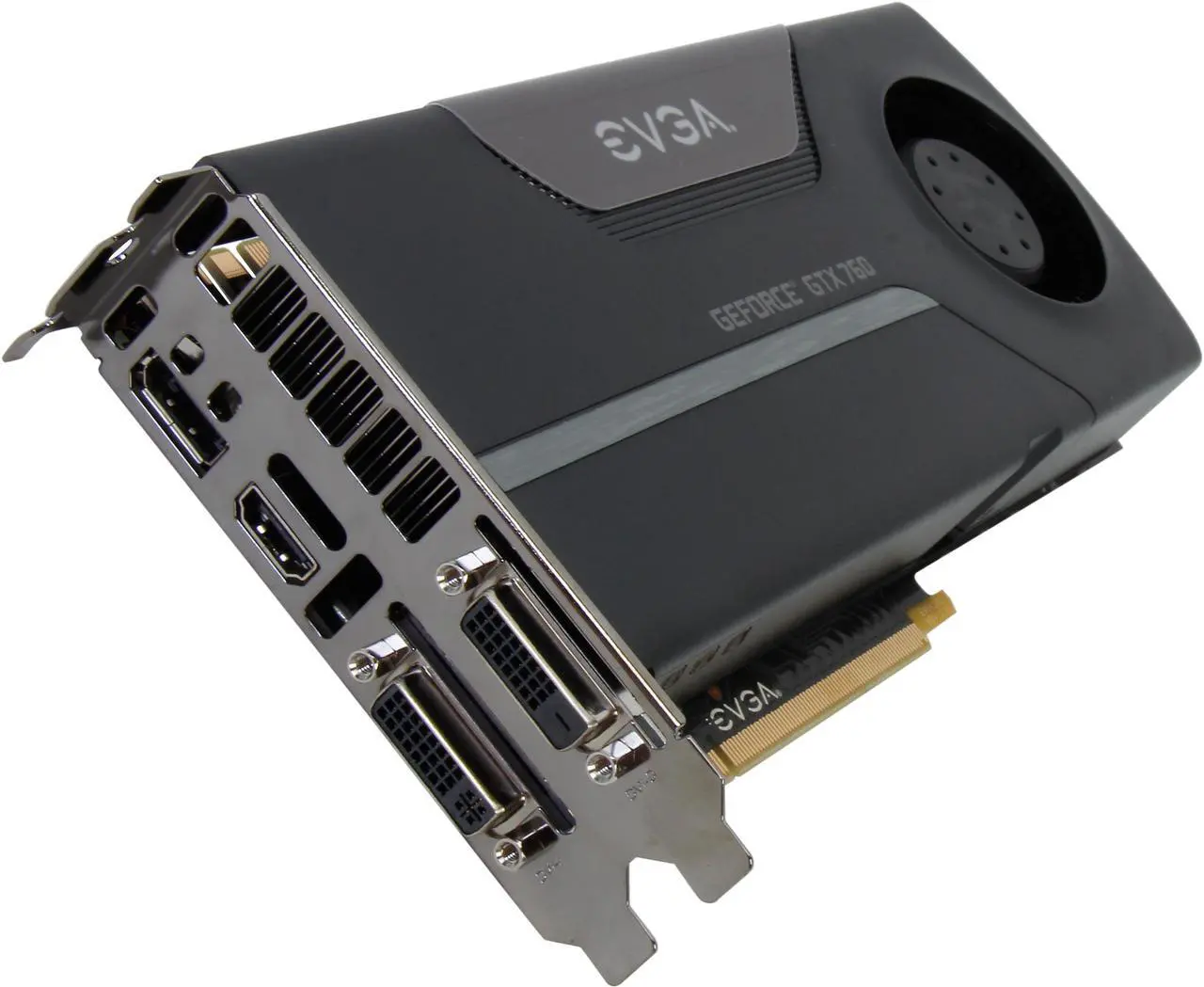 Main image of EVGA 02G-P4-2761-KR G-SYNC Support GeForce GTX 760 2GB 256-Bit GDDR5 PCI Express 3.0 SLI Support Video Card