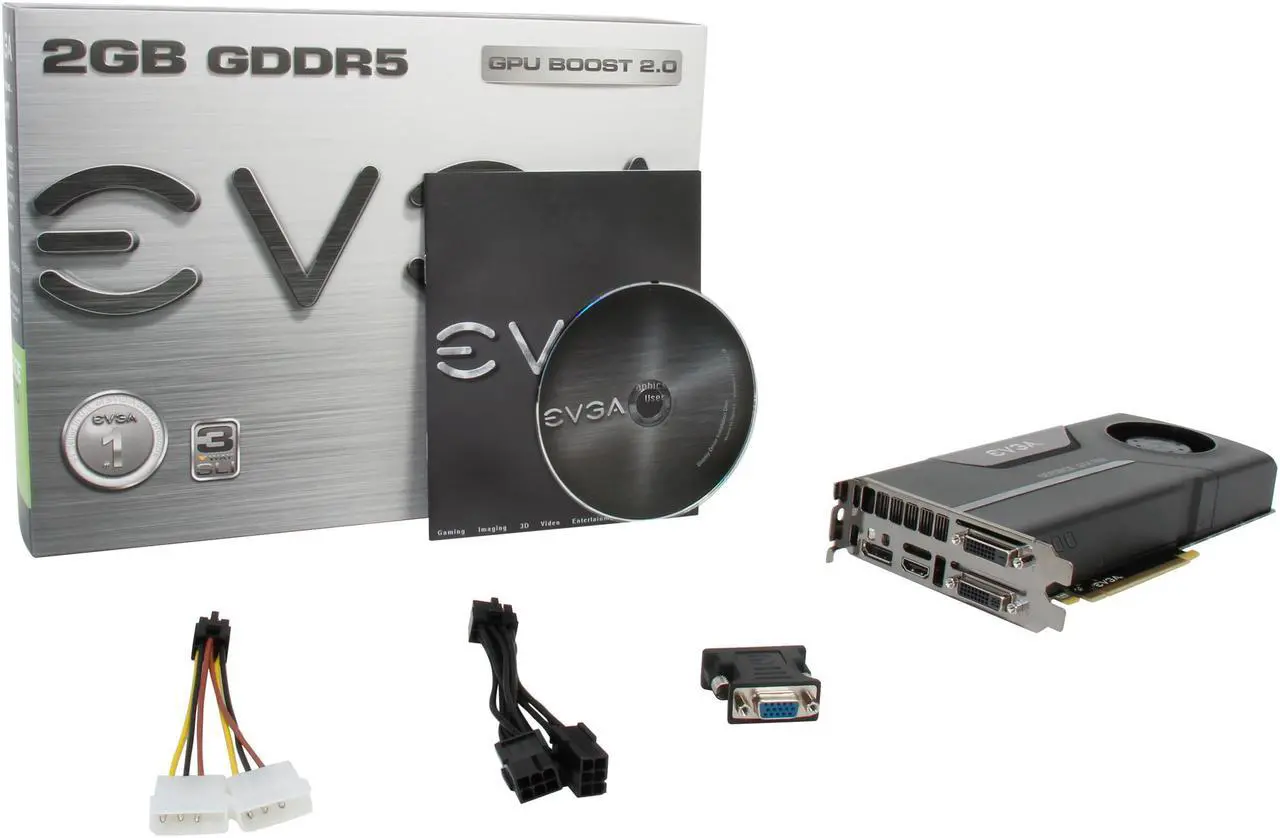 Alt view image 6 of 6 - EVGA 02G-P4-2761-KR G-SYNC Support GeForce GTX 760 2GB 256-Bit GDDR5 PCI Express 3.0 SLI Support Video Card