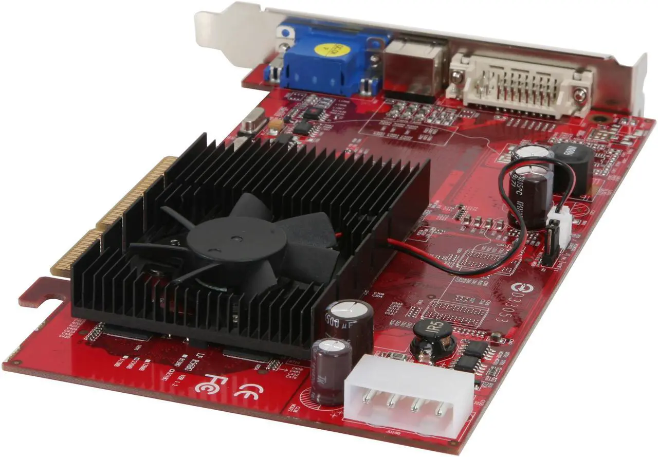 Alt view image 5 of 6 - POWERCOLOR X1550 256/64 AGP Radeon X1550 256MB 64-bit GDDR2 AGP 4X/8X Video Card