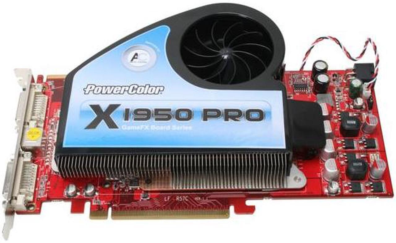 Alt view image 2 of 5 - PowerColor Radeon X1950PRO 512MB GDDR3 PCI Express x16 CrossFireX Support Graphics Card X1950PRO512MBAC