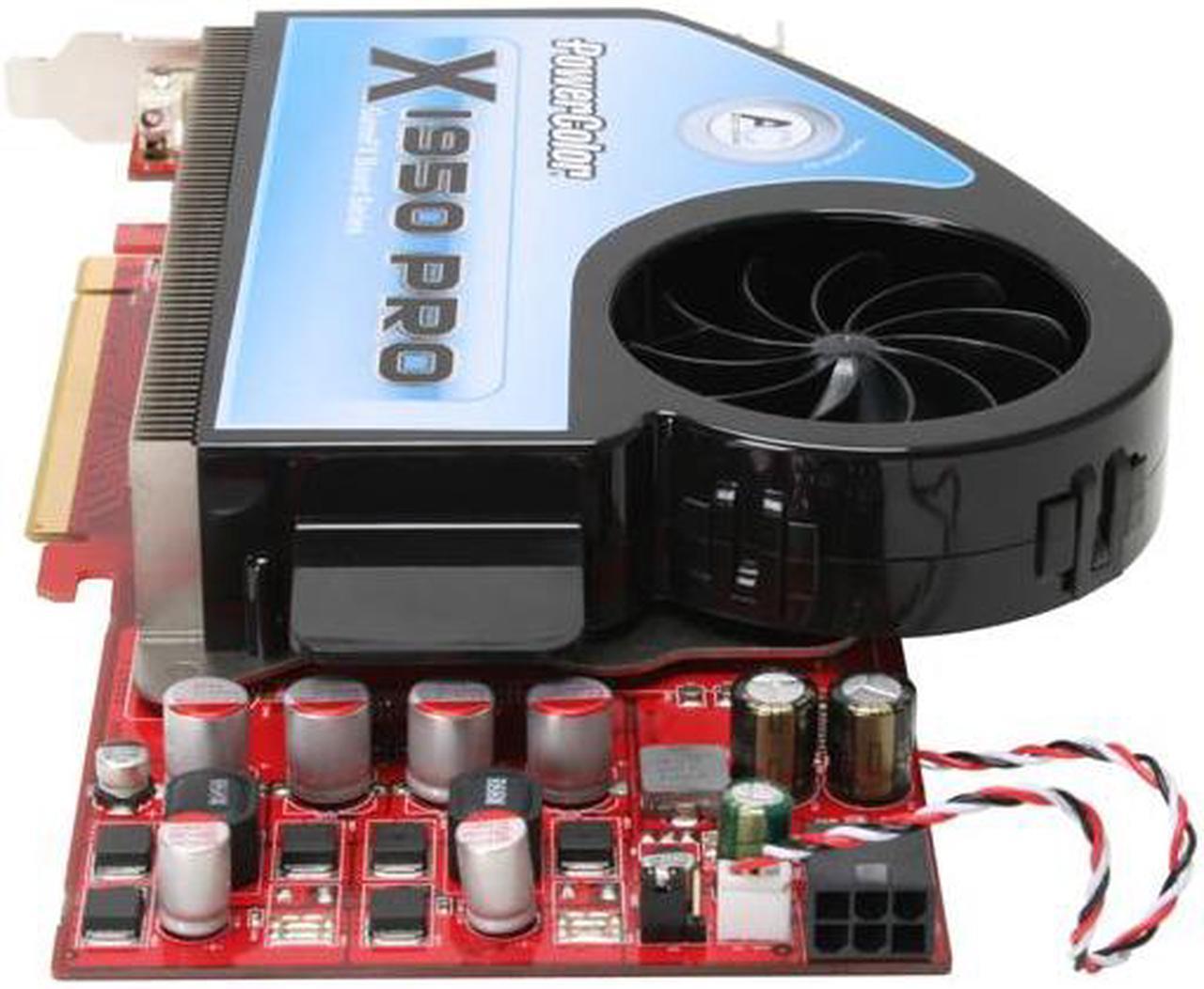 Alt view image 3 of 5 - PowerColor Radeon X1950PRO 512MB GDDR3 PCI Express x16 CrossFireX Support Graphics Card X1950PRO512MBAC