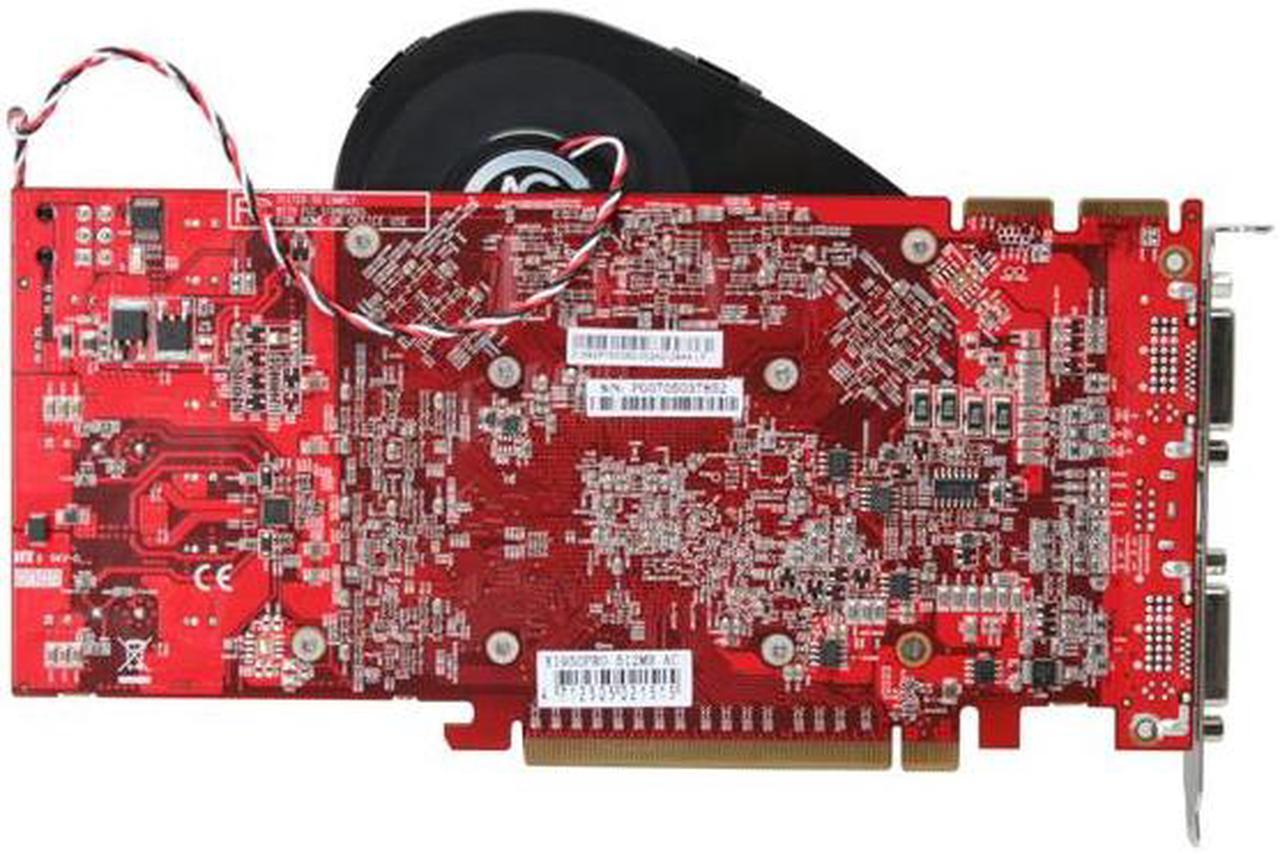 Alt view image 4 of 5 - PowerColor Radeon X1950PRO 512MB GDDR3 PCI Express x16 CrossFireX Support Graphics Card X1950PRO512MBAC