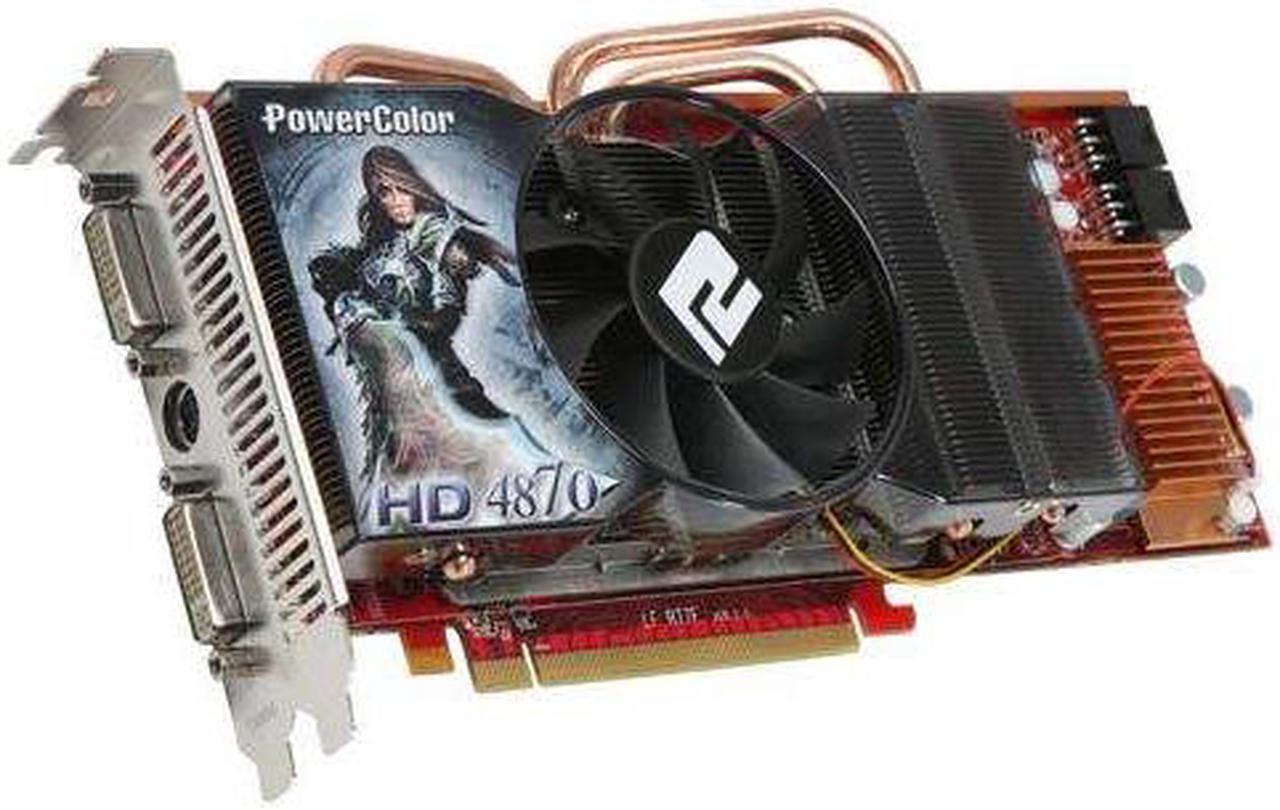 PowerColor Radeon HD 4870 1GB GDDR5 PCI Express 2.0 x16 CrossFireX Support Video Card AX4870 1GBD5