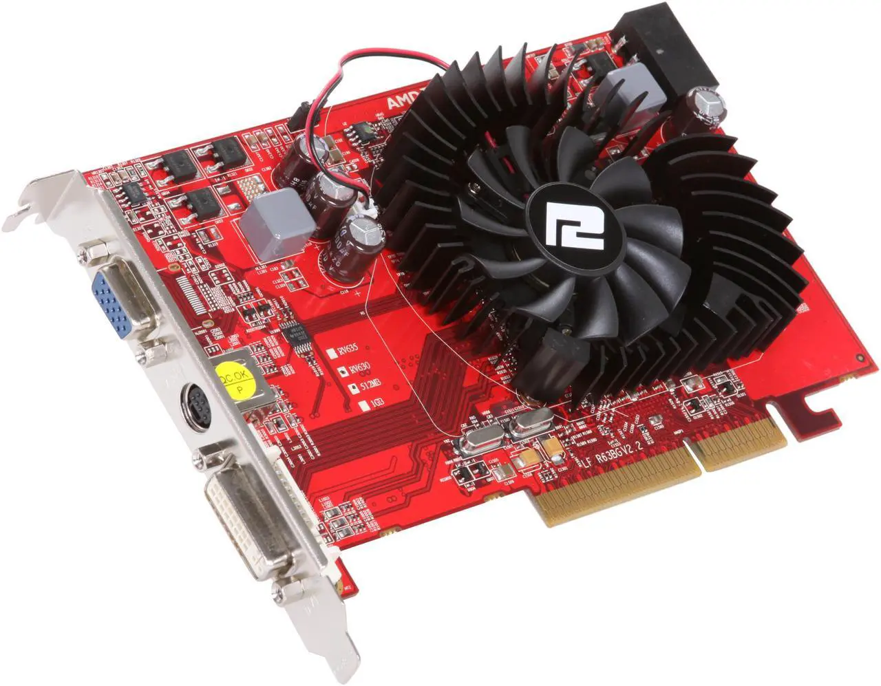 Main image of PowerColor Radeon HD 3650 512MB DDR2 AGP 8X Graphics Card AG3650 512MD2-V3