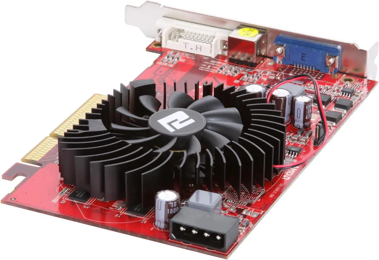 Alt view image 5 of 6 - PowerColor Radeon HD 3650 512MB DDR2 AGP 8X Graphics Card AG3650 512MD2-V3