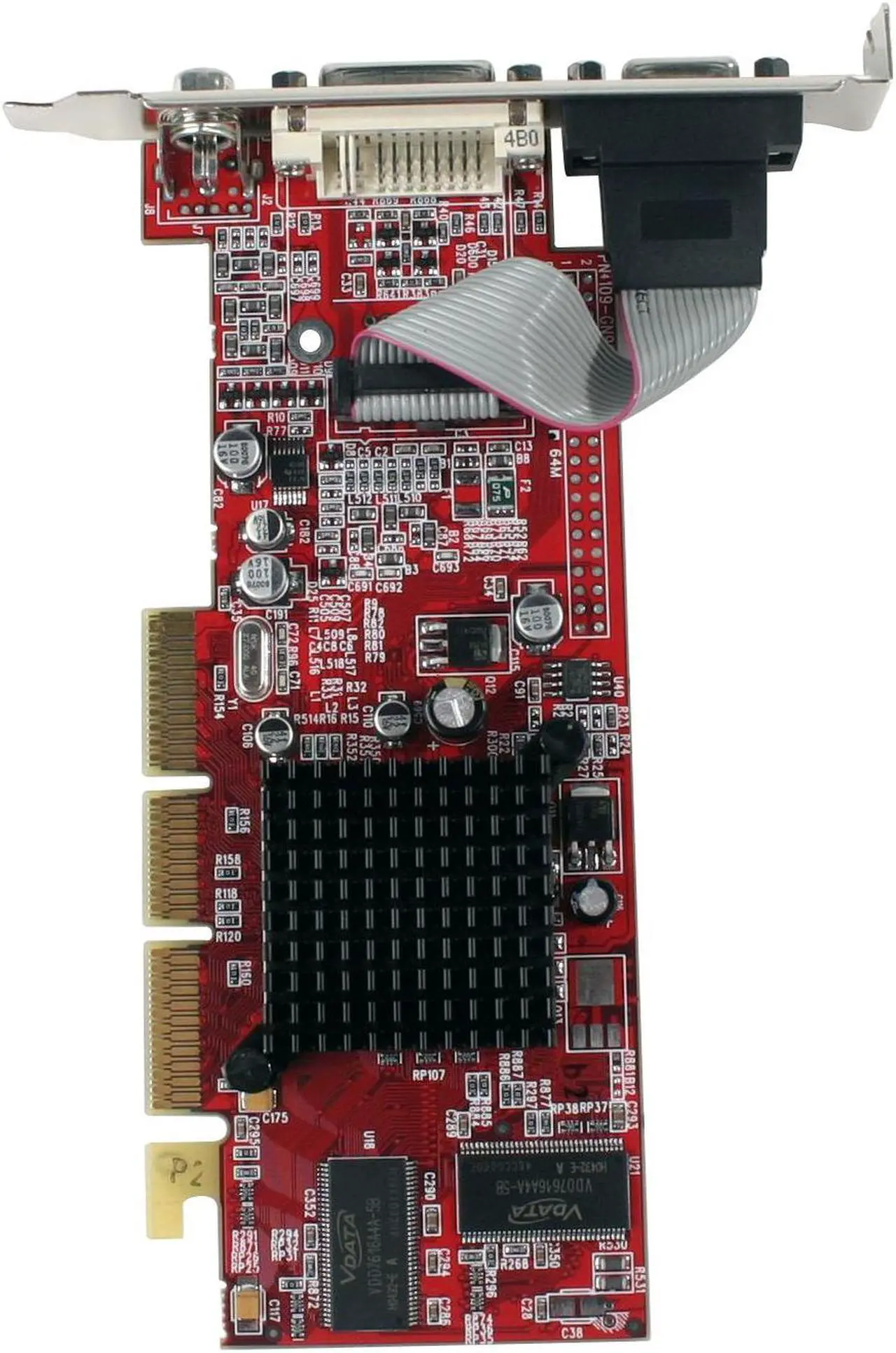 Alt view image 3 of 6 - PowerColor Radeon 7000 64MB DDR AGP 2X/4X Graphics Card RV6DE-NB3