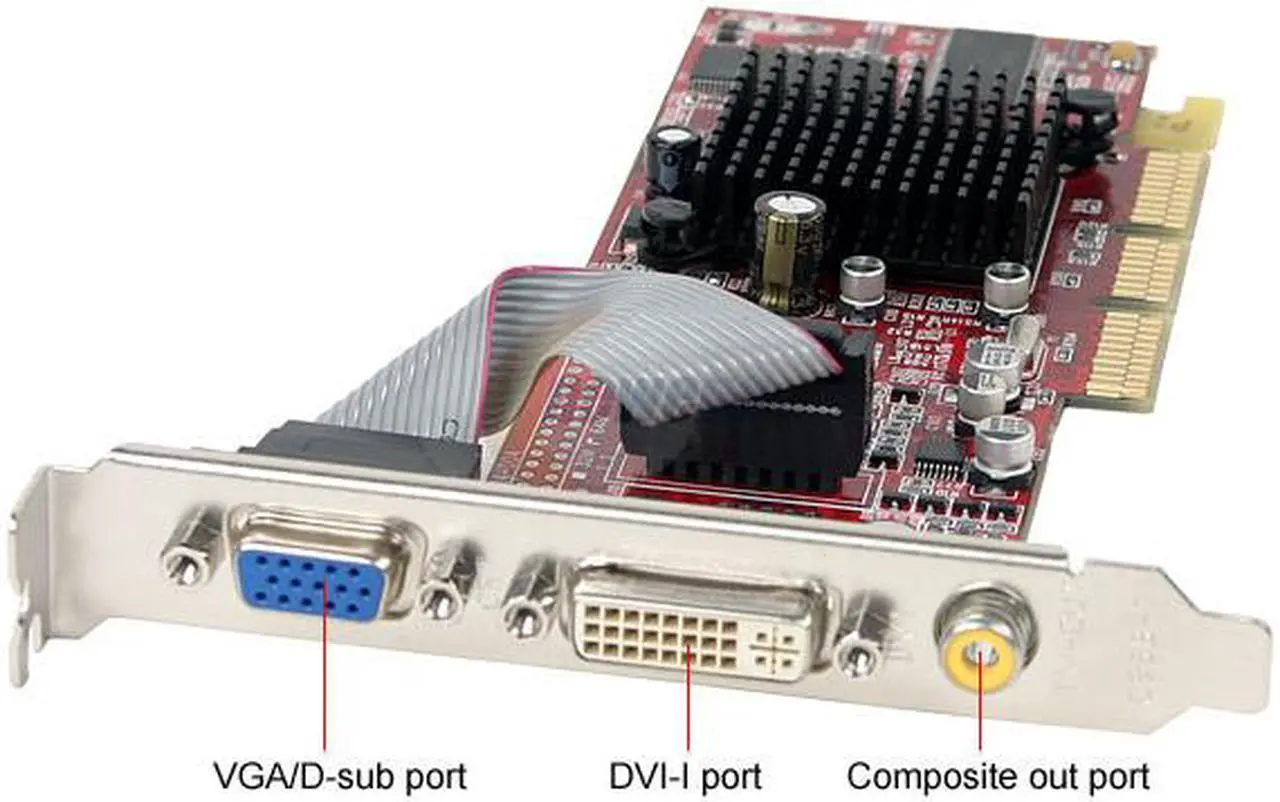 Alt view image 2 of 6 - PowerColor Radeon 7000 64MB DDR AGP 2X/4X Graphics Card RV6DE-NB3