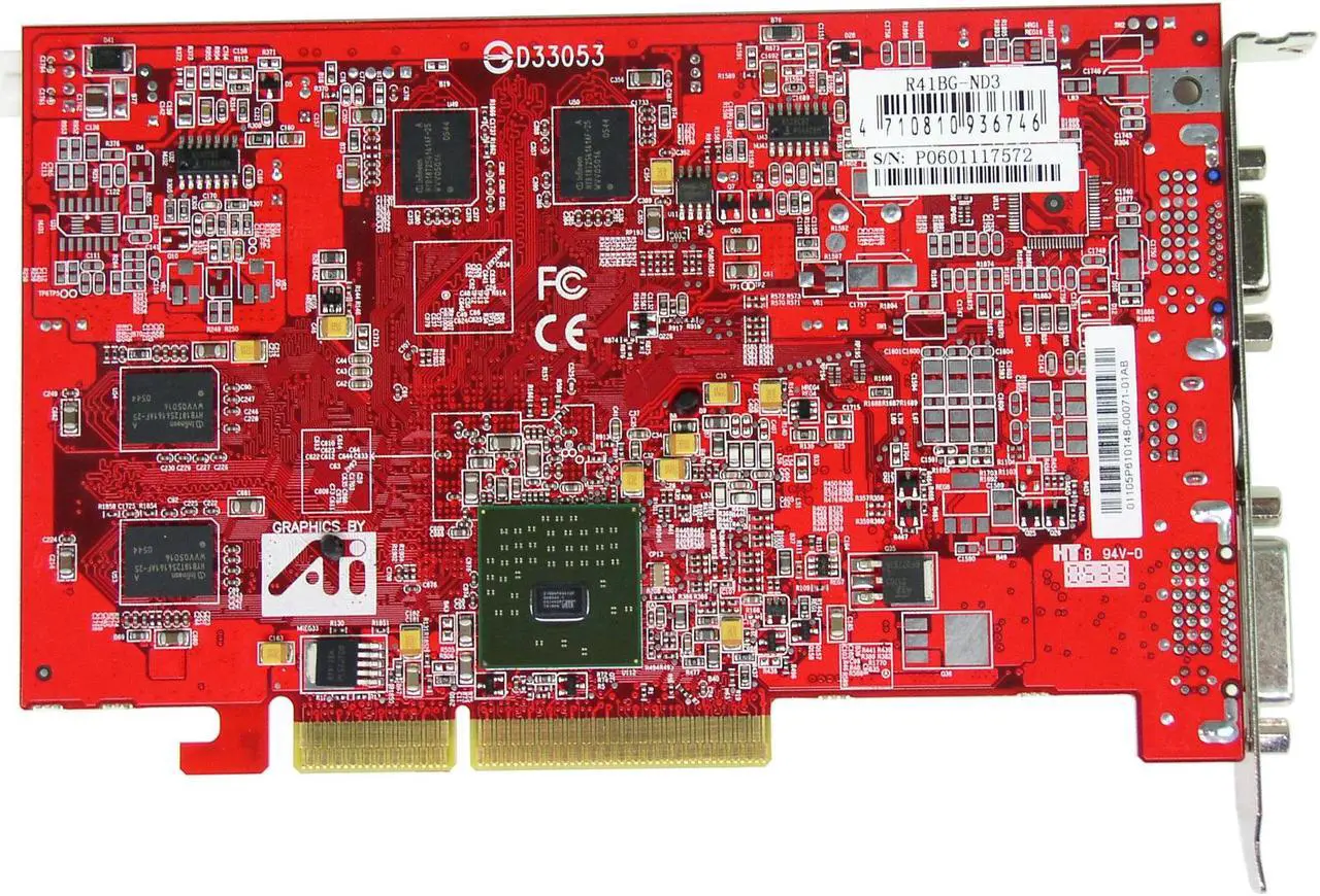 Alt view image 3 of 5 - PowerColor Radeon X700 256MB GDDR2 AGP 4X/8X Graphics Card R41BG-ND3