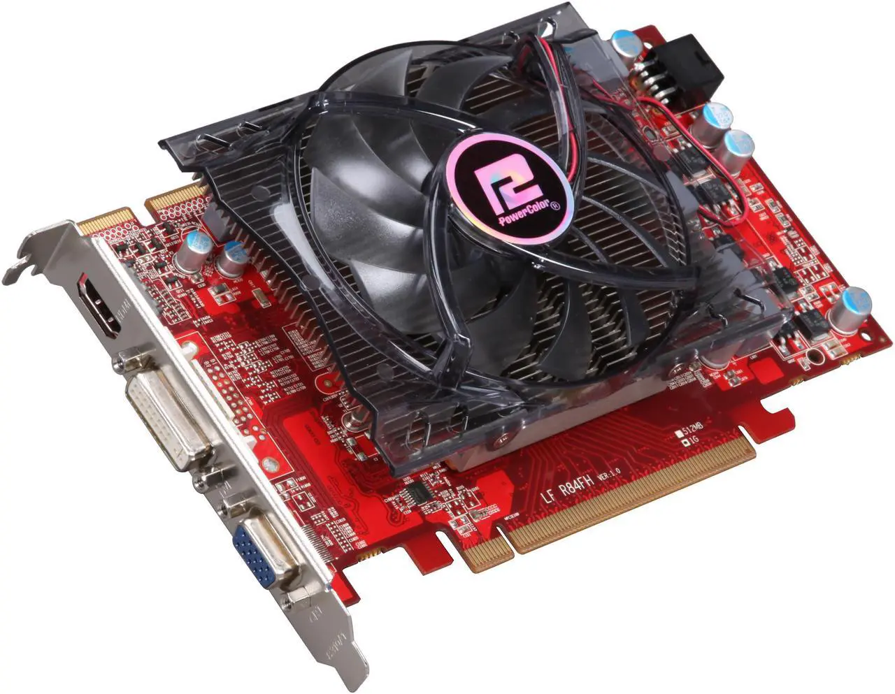 Main image of PowerColor Radeon HD 5770 1GB GDDR5 PCI Express 2.1 x16 CrossFireX Support Graphics Card AX5770 1GBD5-H