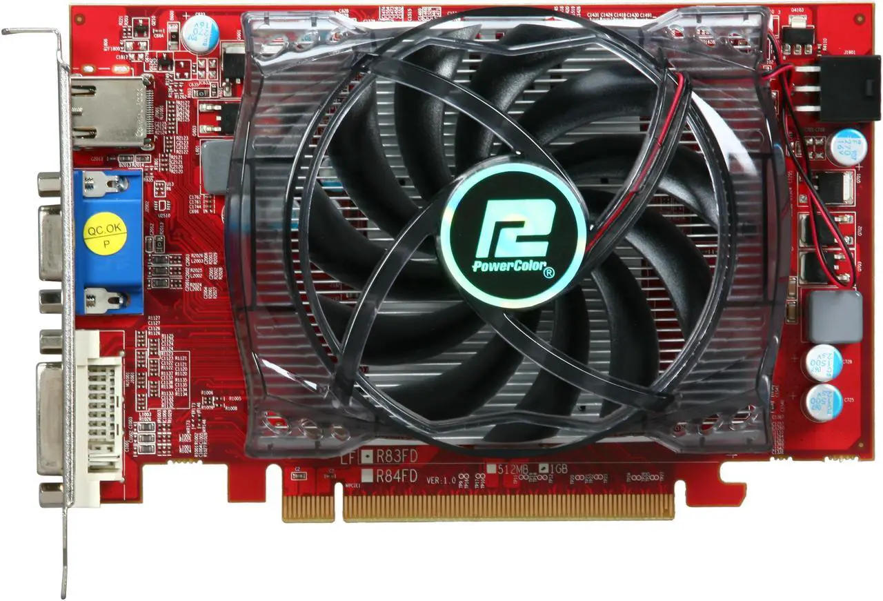 Alt view image 3 of 5 - PowerColor Radeon HD 5670 1GB GDDR5 PCI Express 2.1 x16 Graphics Card AX5670 1GBD5-HV2