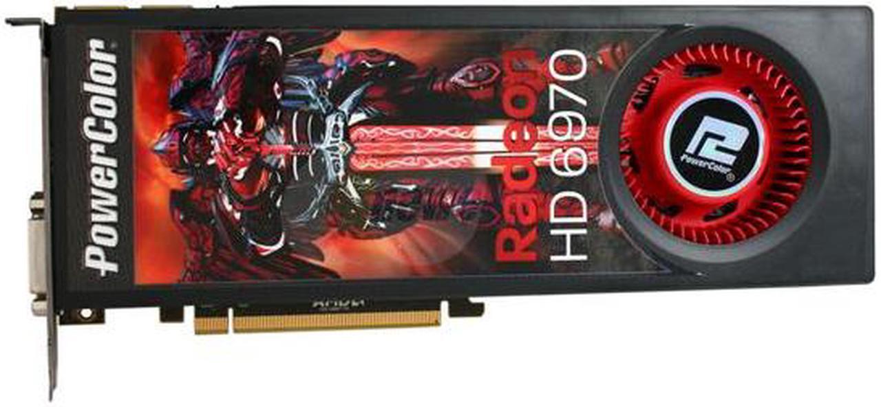 Alt view image 3 of 5 - PowerColor Radeon HD 6970 2GB GDDR5 PCI Express 2.1 x16 CrossFireX Support Video Card with Eyefinity AX6970 2GBD5-M2DH