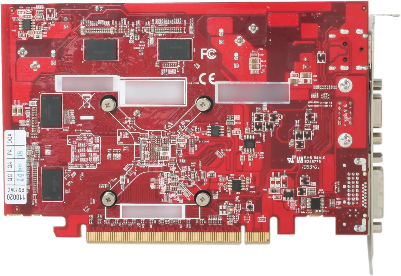 Alt view image 4 of 5 - PowerColor Radeon HD 5670 1GB DDR3 PCI Express 2.1 x16 Graphics Card AX5670 1GBK3-H