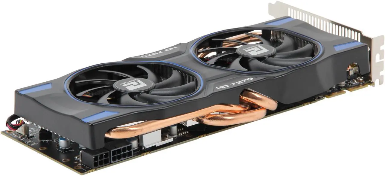 Alt view image 5 of 6 - PowerColor Radeon HD 7970 3GB GDDR5 PCI Express 3.0 x16 CrossFireX Support Graphics Card AX7970 3GBD5-2DHV2