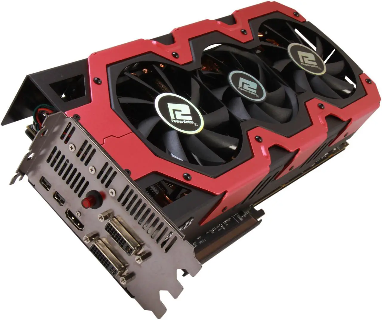PowerColor AX7990 6GBD5-A2DHJ DEVIL13 Radeon HD 7990 6GB 384-bit x2 GDDR5 PCI Express 3.0 x16 HDCP Ready CrossFireX Support Video Card
