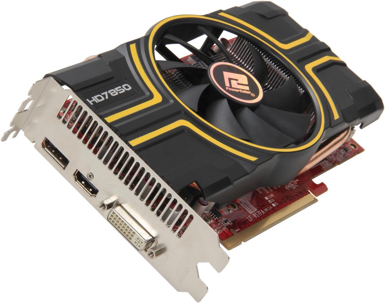 Main image of PowerColor Radeon HD 7850 1GB GDDR5 PCI Express 3.0 x16 CrossFireX Support Video Card AX7850 1GBD5-DH
