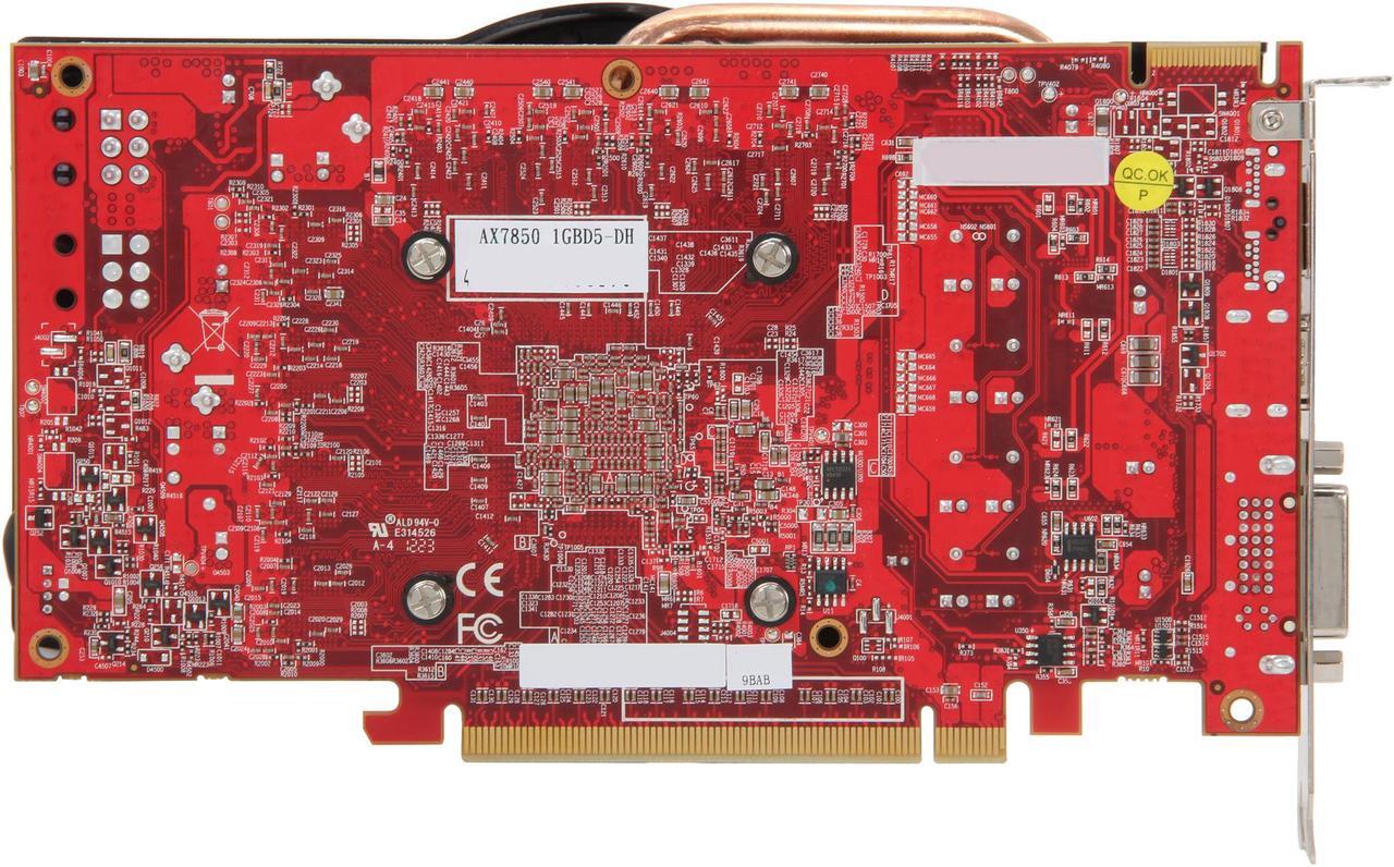 Alt view image 4 of 6 - PowerColor Radeon HD 7850 1GB GDDR5 PCI Express 3.0 x16 CrossFireX Support Video Card AX7850 1GBD5-DH