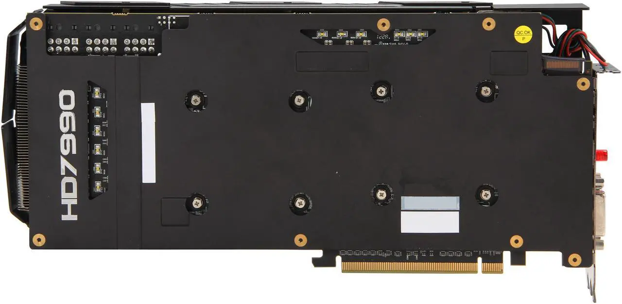 Alt view image 4 of 6 - PowerColor Radeon HD 7990 6GB GDDR5 PCI Express 3.0 x16 CrossFireX Support Graphics Card AX7990 6GBD5-2DHJ