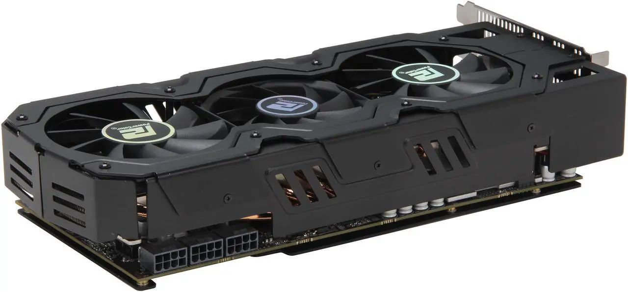 Alt view image 5 of 6 - PowerColor Radeon HD 7990 6GB GDDR5 PCI Express 3.0 x16 CrossFireX Support Graphics Card AX7990 6GBD5-2DHJ