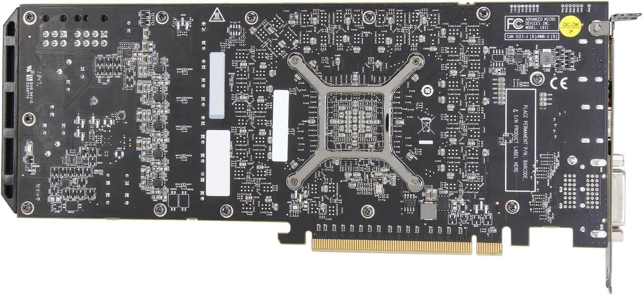 Alt view image 4 of 6 - PowerColor Radeon R9 290 4GB GDDR5 PCI Express 3.0 CrossFireX Support Graphics Card AXR9 290 4GBD5-MDHG/OC