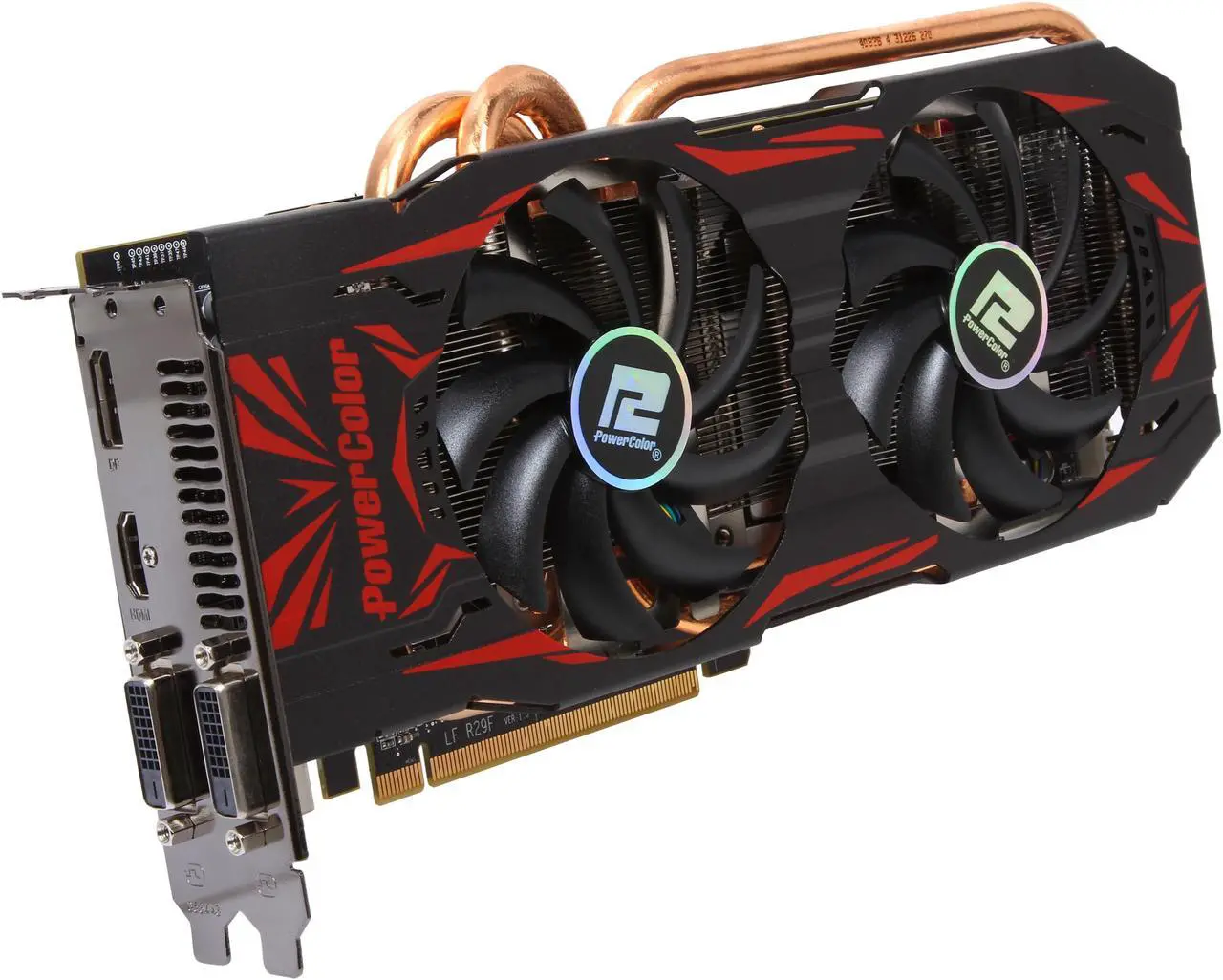 Main image of PowerColor TurboDuo Radeon R9 290 4GB GDDR5 PCI Express 3.0 CrossFireX Support Graphics Card AXR9 290 4GBD5-TDHE/OC