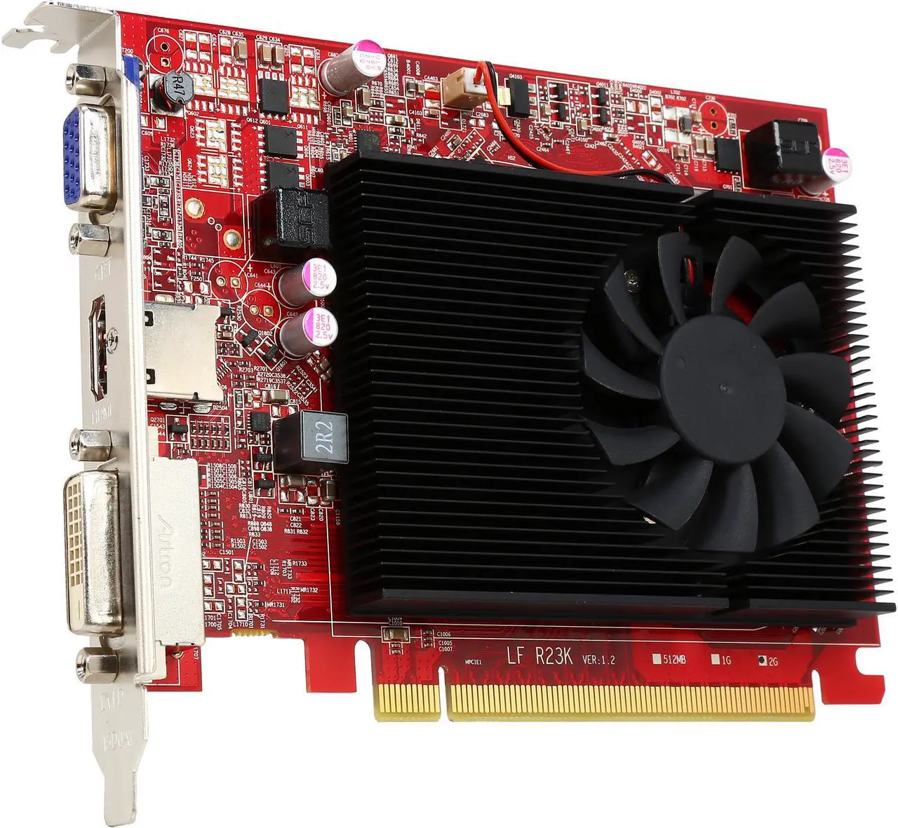 Refurbished: PowerColor Radeon R7 240 Graphics Card AXR7 240 2GBK3-HV2E ...