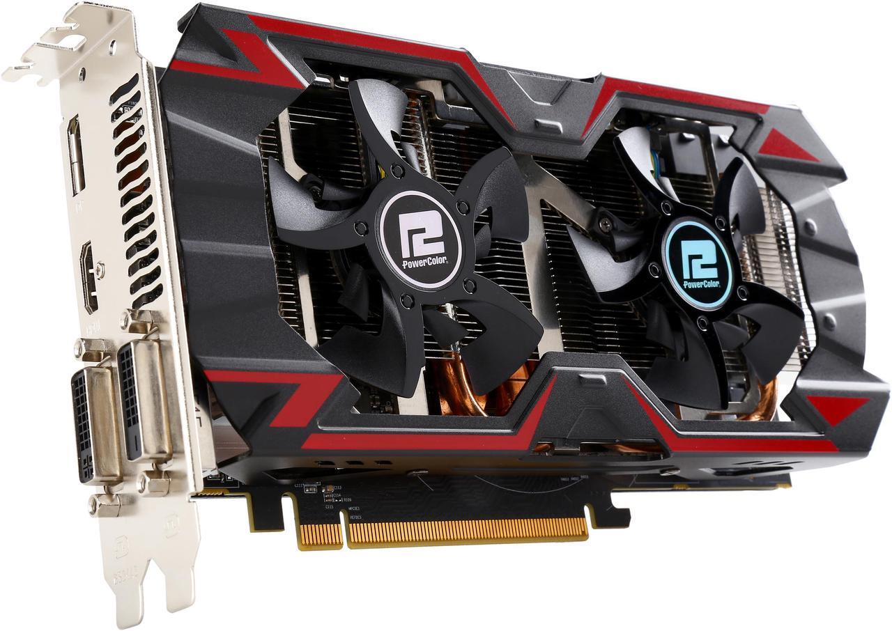 Main image of PowerColor PCS+ Radeon R9 380 4GB GDDR5 PCI Express 3.0 CrossFireX Support ATX Graphics Card AXR9 380 4GBD5-PPDHE