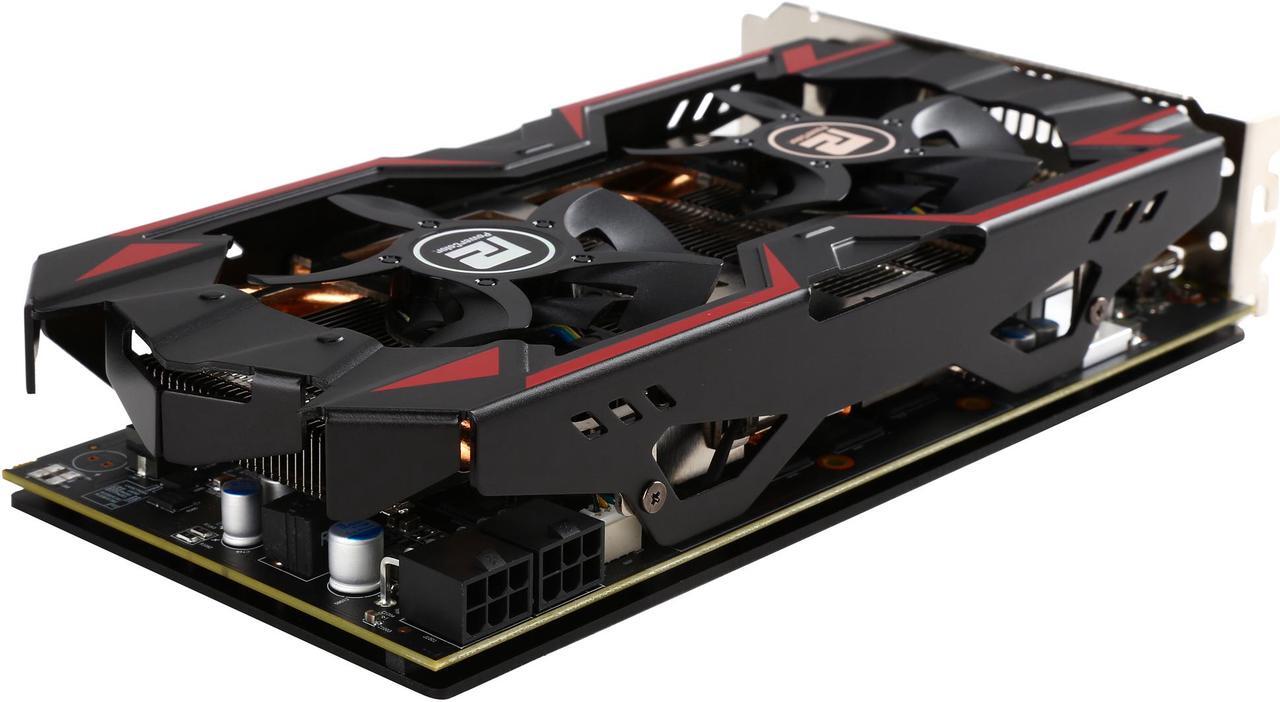 Alt view image 6 of 6 - PowerColor PCS+ Radeon R9 380 4GB GDDR5 PCI Express 3.0 CrossFireX Support ATX Graphics Card AXR9 380 4GBD5-PPDHE