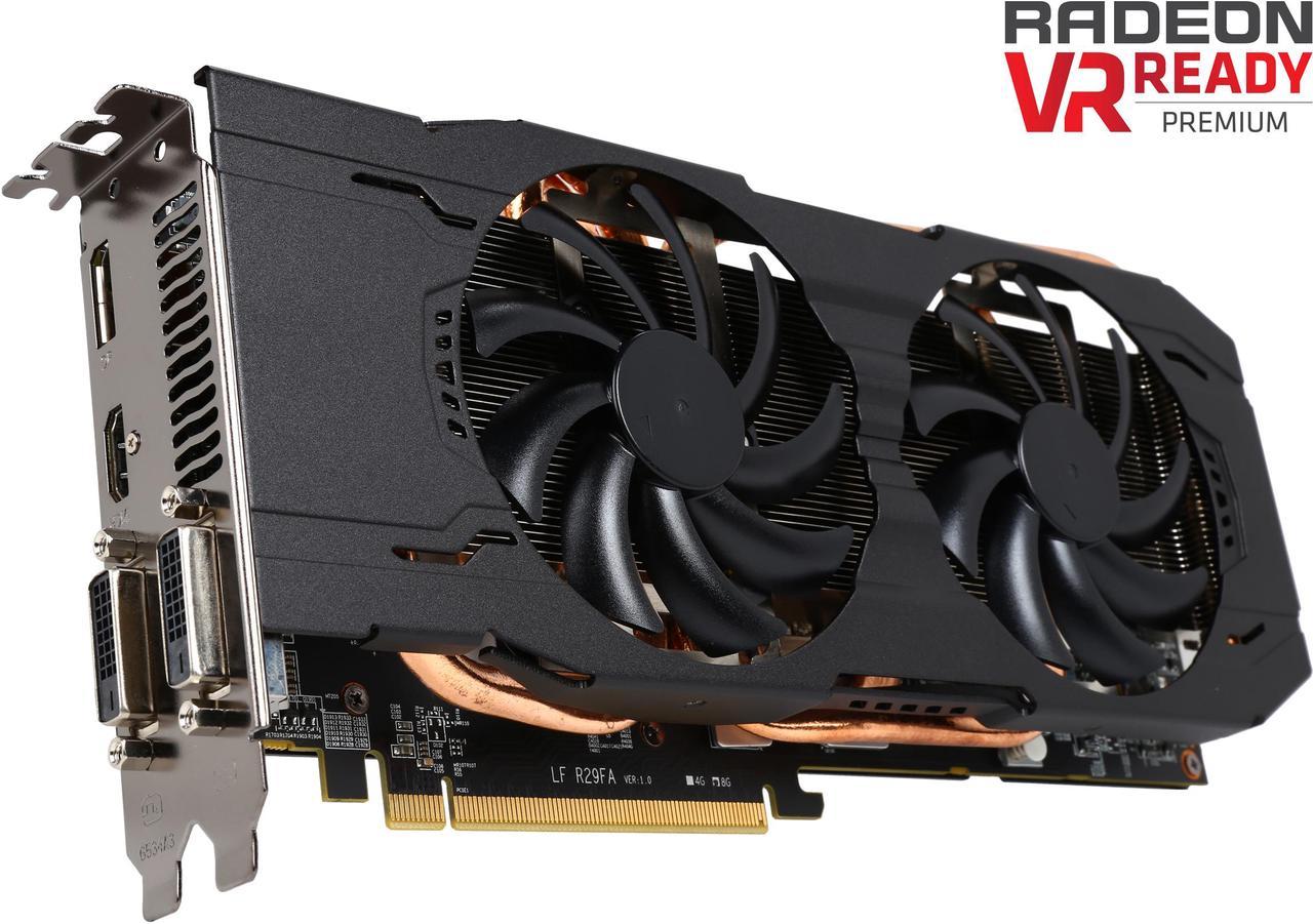 PowerColor Radeon R9 390 8GB GDDR5 PCI Express 3.0 CrossFireX Support ATX Video Card VXR9 390 8GBD5-DHE