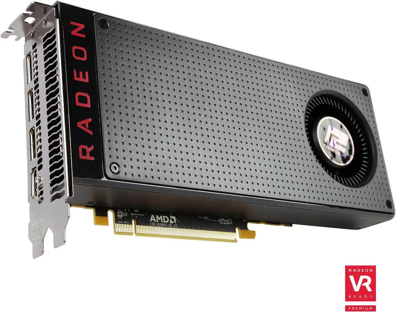 Main image of PowerColor Radeon RX 480 4GB GDDR5 PCI Express 3.0 CrossFireX Support ATX Graphics Card AXRX 480 4GBD5-M3DH