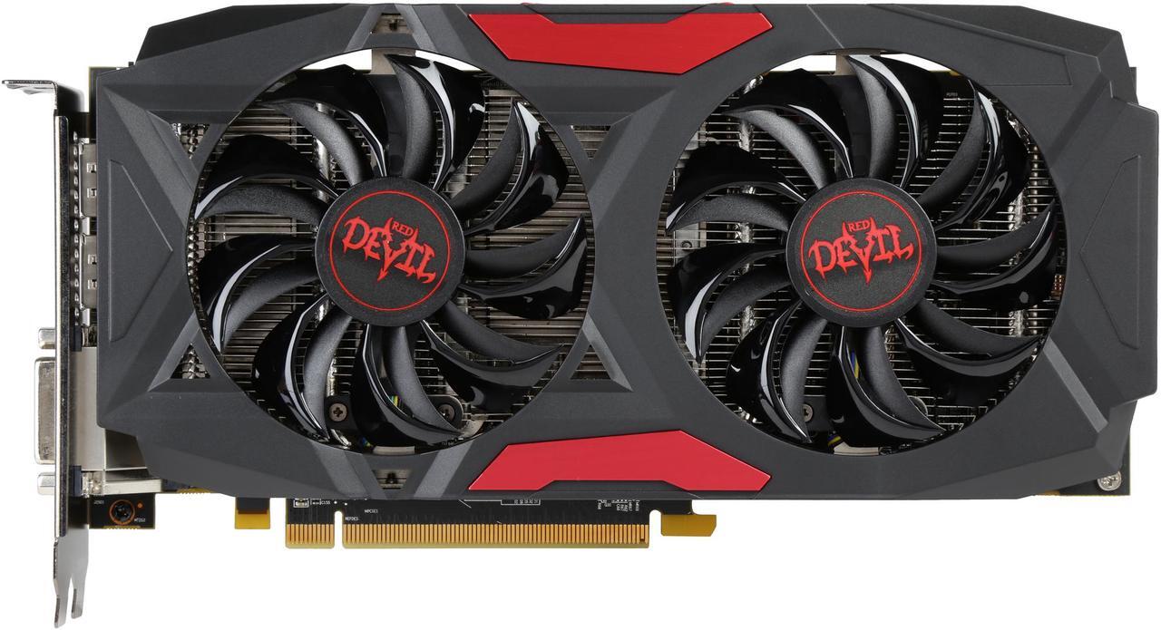 Alt view image 4 of 6 - PowerColor RED DEVIL Radeon RX 470 4GB GDDR5 PCI Express 3.0 CrossFireX Support ATX Video Card AXRX 470 4GBD5-3DH/OC