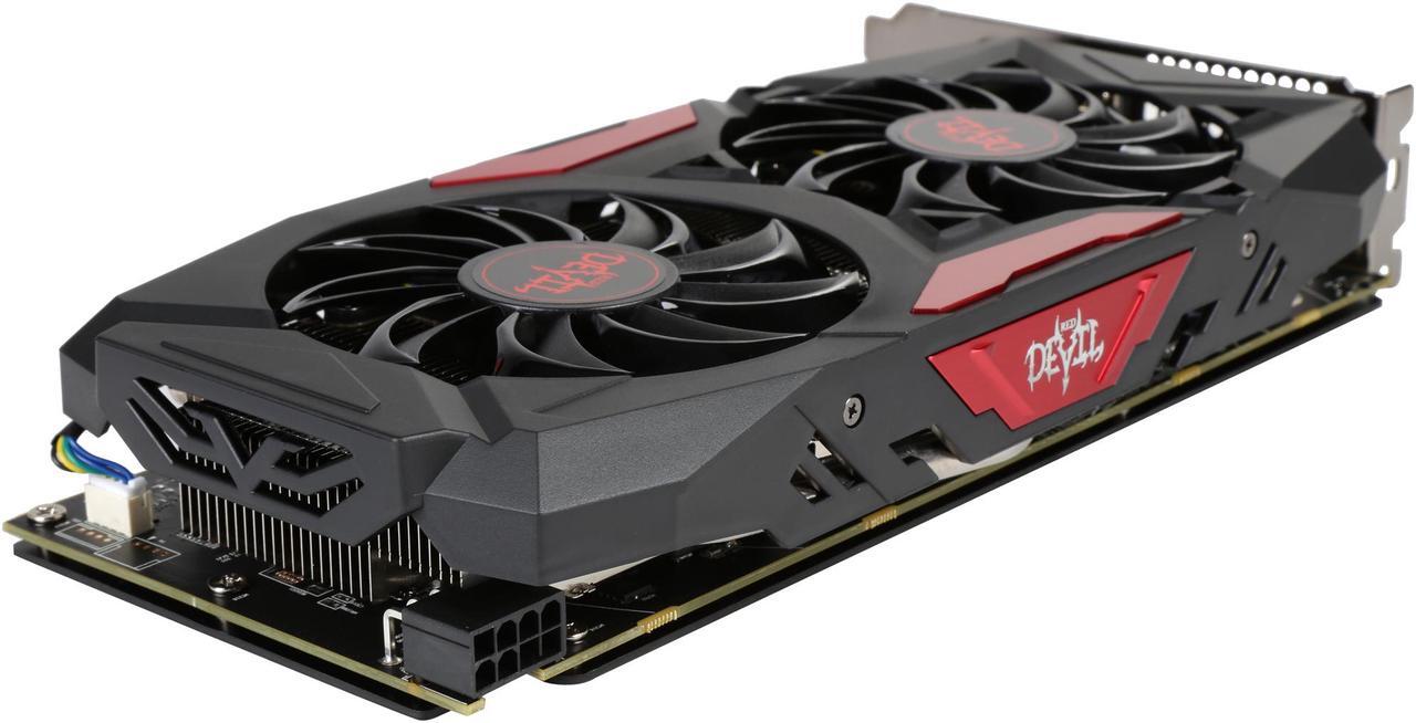 Alt view image 6 of 6 - PowerColor RED DEVIL Radeon RX 470 4GB GDDR5 PCI Express 3.0 CrossFireX Support ATX Video Card AXRX 470 4GBD5-3DH/OC