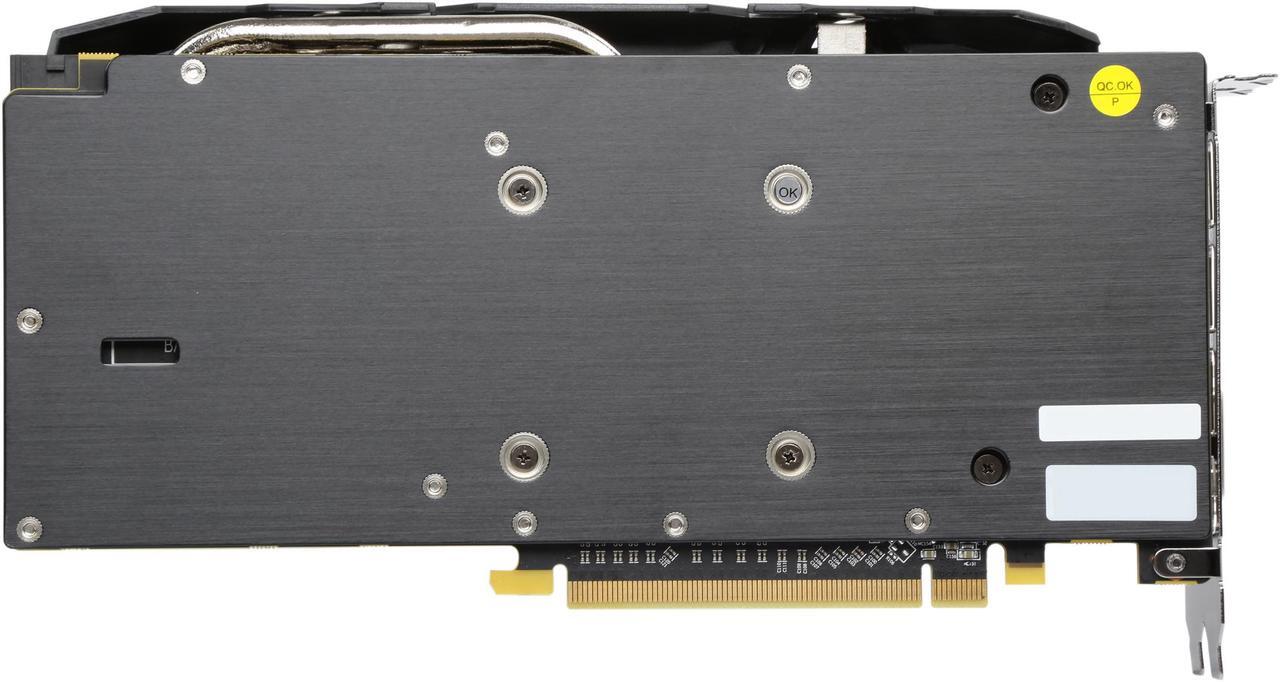 Alt view image 6 of 7 - PowerColor RED DRAGON Radeon RX 580 8GB GDDR5 PCI Express 3.0 CrossFireX Support ATX Video Card AXRX 580 8GBD5-3DHDV2/OC