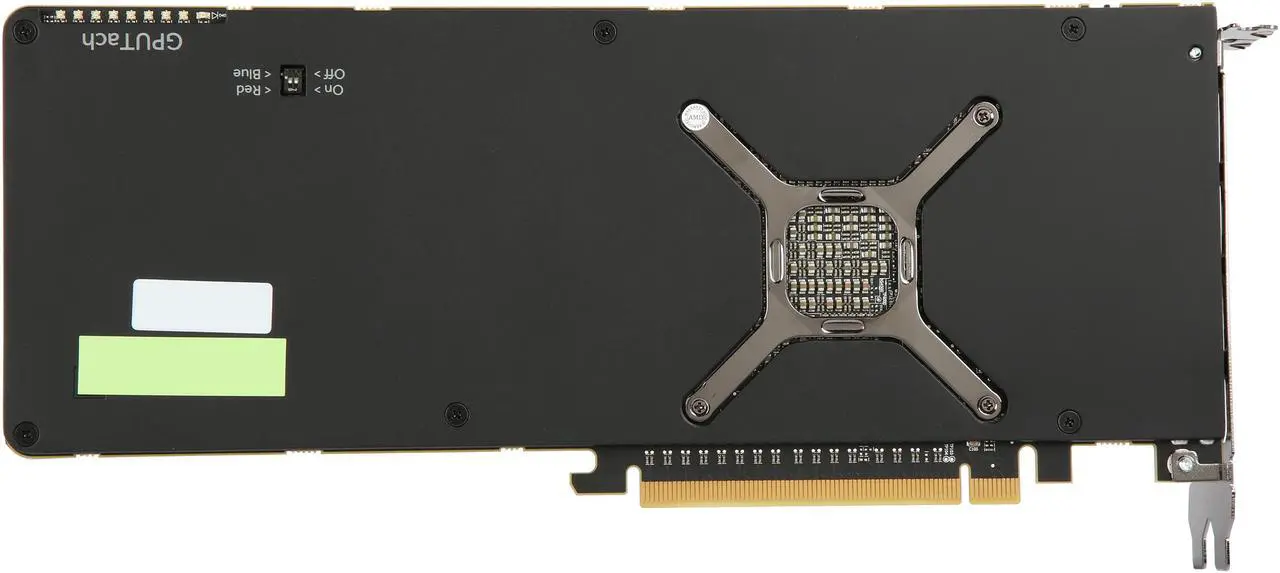 Alt view image 5 of 6 - PowerColor Radeon RX Vega 56 8GB HBM2 PCI Express 3.0 CrossFireX Support ATX Graphics Card AXRX VEGA 56 8GBHBM2-3DH