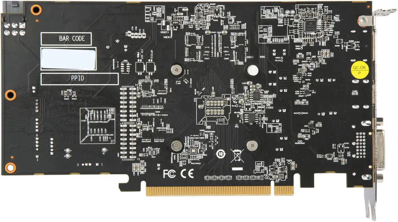 Alt view image 5 of 6 - PowerColor RED DRAGON Radeon RX 560 14CU DirectX 12
AXRX 560 4GBD5-DHAM 4GB 128-Bit GDDR5 PCI Express 3.0 CrossFireX Support ATX Video Card - Brown Box - OEM
