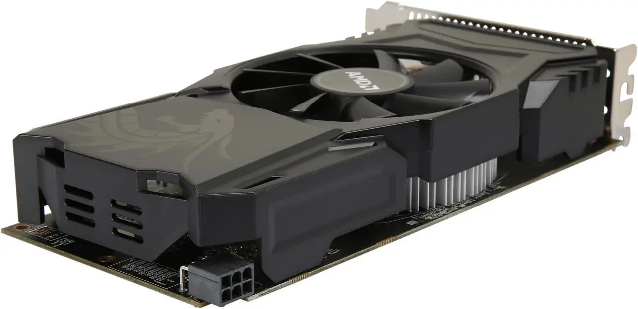 Alt view image 6 of 6 - PowerColor RED DRAGON Radeon RX 560 14CU DirectX 12
AXRX 560 4GBD5-DHAM 4GB 128-Bit GDDR5 PCI Express 3.0 CrossFireX Support ATX Video Card - Brown Box - OEM