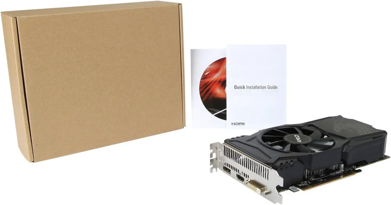 Alt view image 7 of 6 - PowerColor RED DRAGON Radeon RX 560 14CU DirectX 12
AXRX 560 4GBD5-DHAM 4GB 128-Bit GDDR5 PCI Express 3.0 CrossFireX Support ATX Video Card - Brown Box - OEM