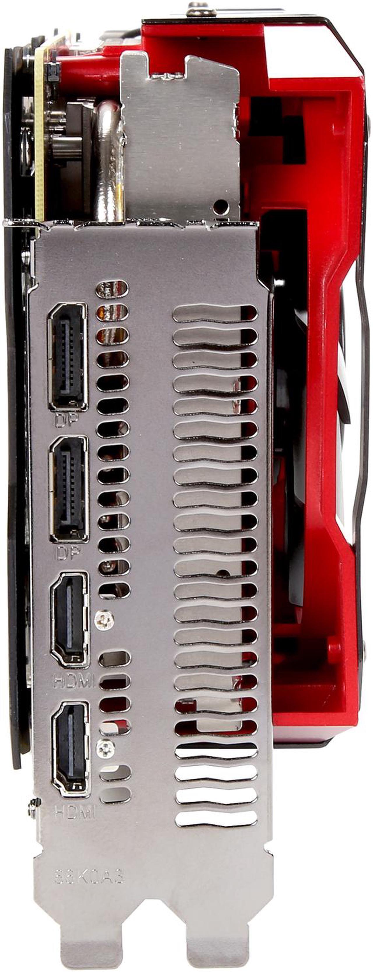 Alt view image 4 of 6 - PowerColor RED DEVIL Radeon RX Vega 56 8GB HBM2 PCI Express 3.0 CrossFireX Support ATX Graphics Card AXRX VEGA 56 8GBHBM2-2D2H/OC