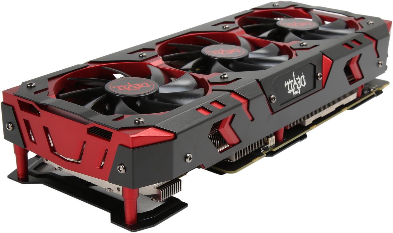 Alt view image 6 of 7 - PowerColor Radeon RX Vega 64 8GB HBM2 PCI Express 3.0 CrossFireX Support ATX Graphics Card AXRX VEGA 64 8GBHBM2-2D2H/OC
