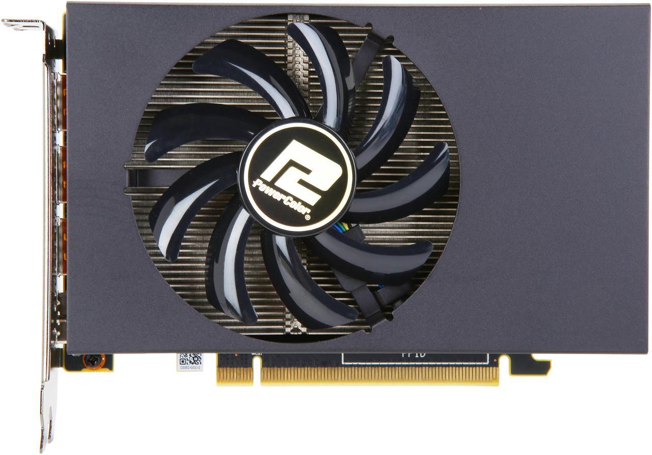 Alt view image 3 of 6 - PowerColor Radeon RX Vega 56 8GB HBM2 PCI Express 3.0 CrossFireX Support ATX Graphics Card VEGA 56 NANO 8GBHBM2