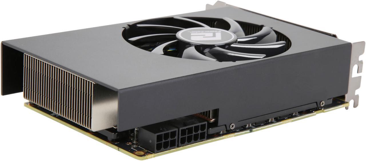 Alt view image 6 of 6 - PowerColor Radeon RX Vega 56 8GB HBM2 PCI Express 3.0 CrossFireX Support ATX Graphics Card VEGA 56 NANO 8GBHBM2