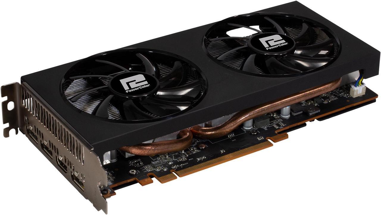 Main image of PowerColor Radeon RX 5600 XT 6GB GDDR6 PCI Express 4.0 CrossFireX Support ATX Graphics Card AXRX 5600XT 6GBD6-3DH/OC